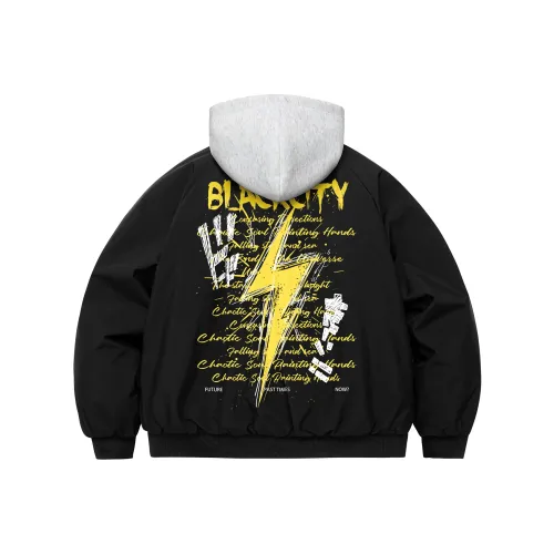 BLACK CITY Бейсбольная куртка Унисекс