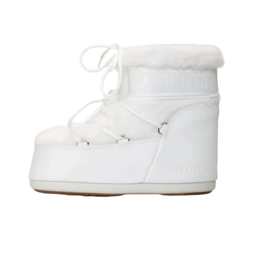 MOON BOOT Короткий сноубутс унисекс белый