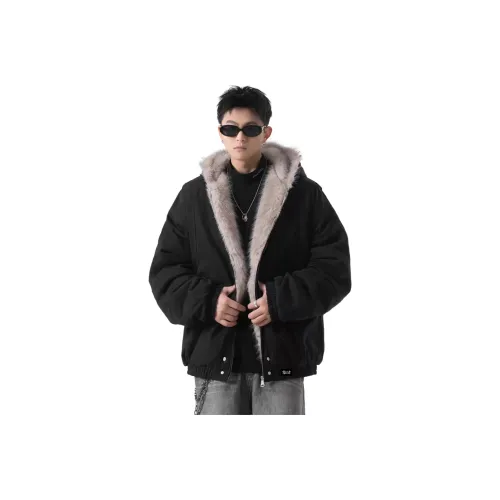 BLACK AT x [cleanfit] Хлопковый пуховик унисекс