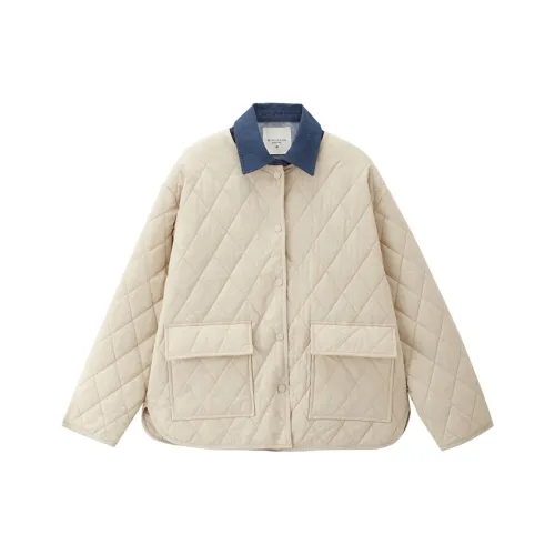 Giordano 02 Latte Apricot Women's Down Jackets (Пуховики)