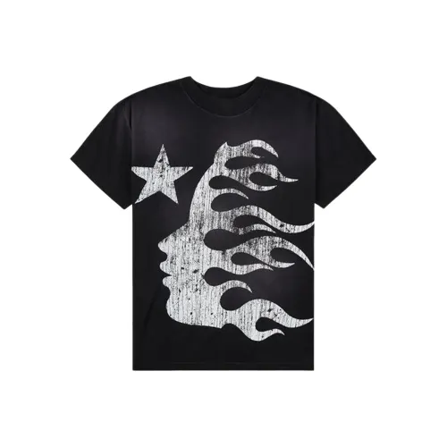 Hellstar Черные Мужские T-Рубашки