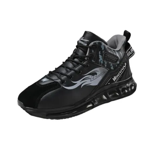 Warrior Модный тренд Сноубутсы Повседневный Универсальный Теплоизоляционный Водонепроницаемый MID Топ Толстая подошва Мужские