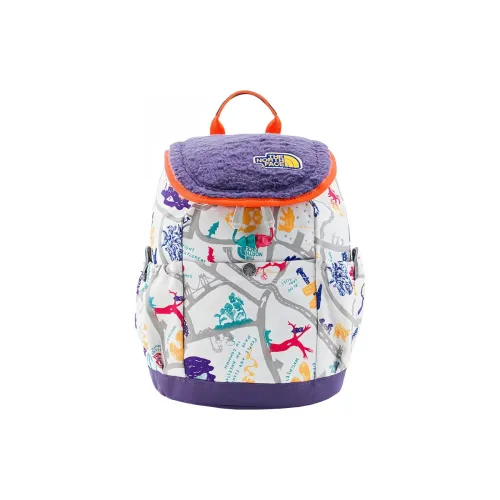 The North Face 10L Outdoor Backpack Сумка Полиэстер Темный Azure Фиолетовый Детский