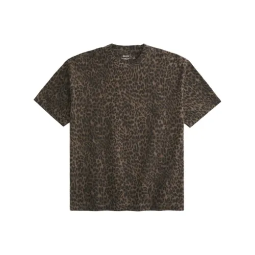 Hollister Коричневые Мужские T-рубашки