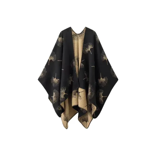 STGX Черный Золотой Женские Плащи