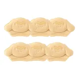 Бежевый [6 пар], 8 мм утолщенный, регулировка размера обуви