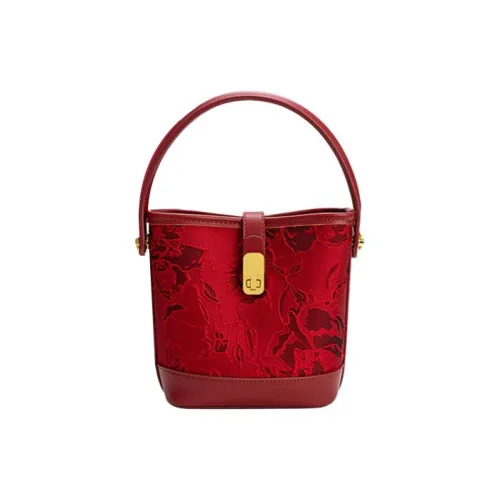 Vigno Сумка через плечо из синтетической кожи стандартная женская красная