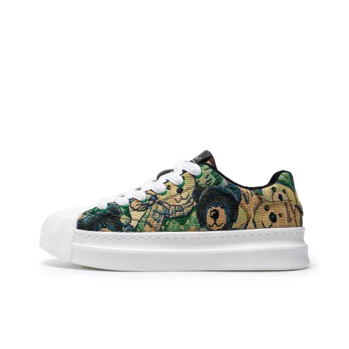 TFWLJ Slip-resistant Low Top Скейтборд Кроссовки Унисекс