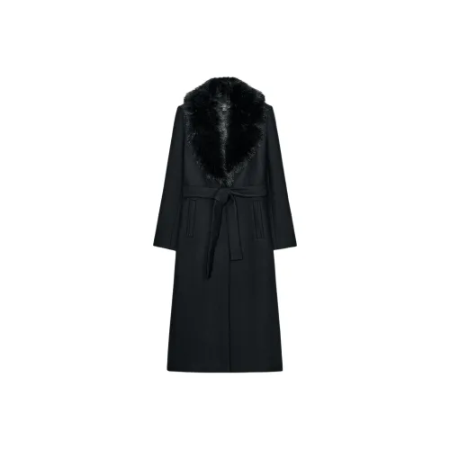 ZARA Черное Женское Пальто