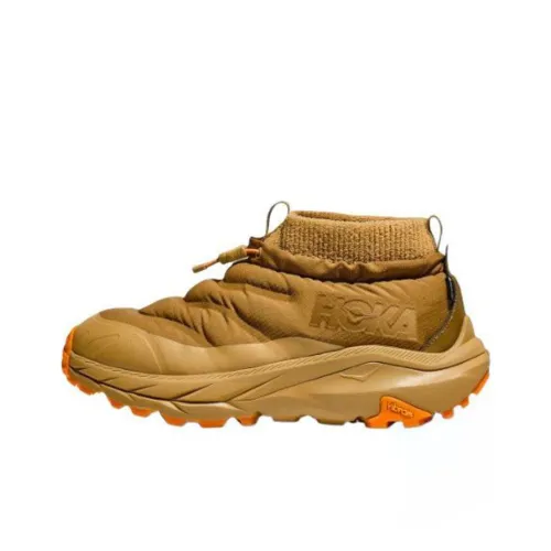 HOKA ONE ONE Kaha 2 Slip-resistant Thermal High-Top Hiking Shoes Unisex Brown HOKA ONE ONE Kaha 2 Стелька Resistant Теплоизоляционный Высокий Топ Походная обувь Унисекс Коричневый