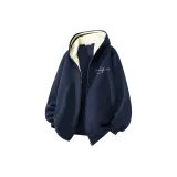 Темно-синий с флисовой подкладкой