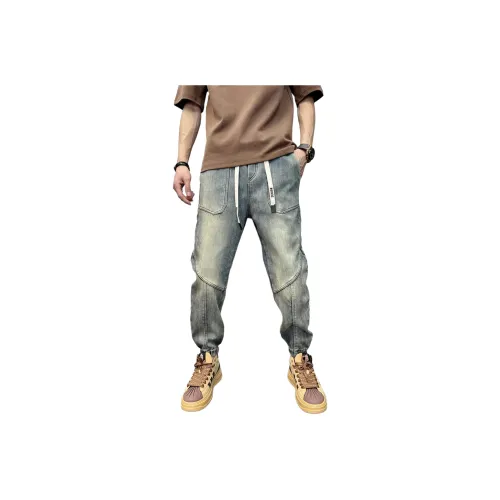 RiseBrand Blue Unisex Jeans RiseBrand Синий Унисекс Джинсы