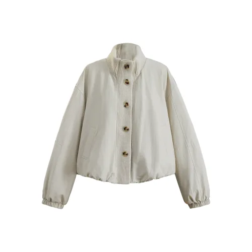 TOUCH Пуховая куртка Женская Циан Бежевый