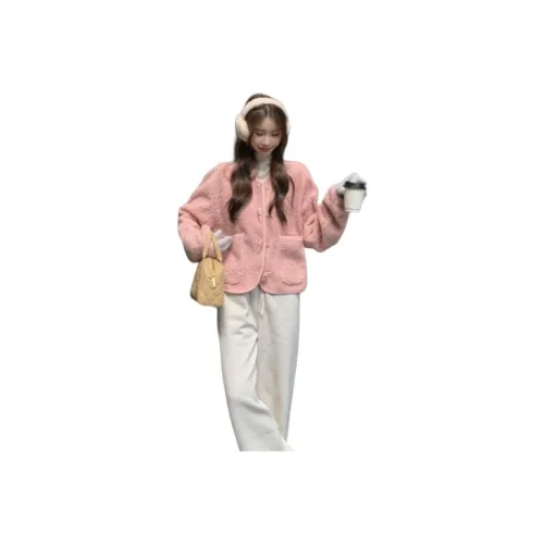 VENICEW Бархат Feel Пальто Женское