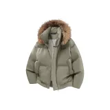 Хаки [Улучшенный, съемный, с капюшоном]