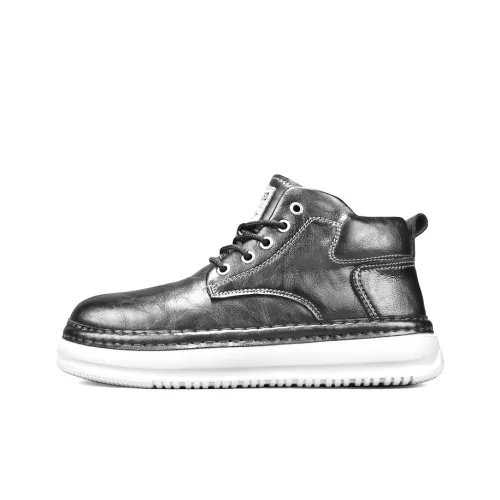 Черный хвост оленя термическое покрытие устойчивый к истиранию высокий топ повседневная обувь для мужчин