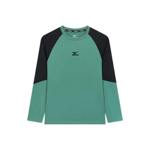 Mizuno Медный Озерный Зеленый KIDS T-рубашки