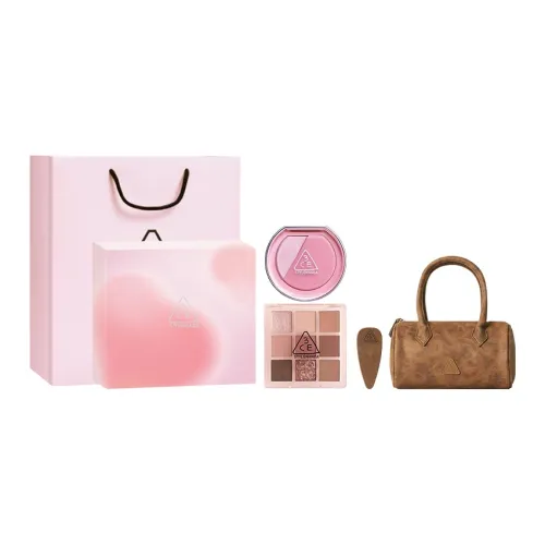 3CE Палетка для теней Румяна Newbie Nine Квадратные сетки Наборы косметики Легко смешивается Natural Clear