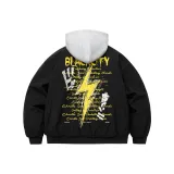 Черный хлопковый костюм + свитшот