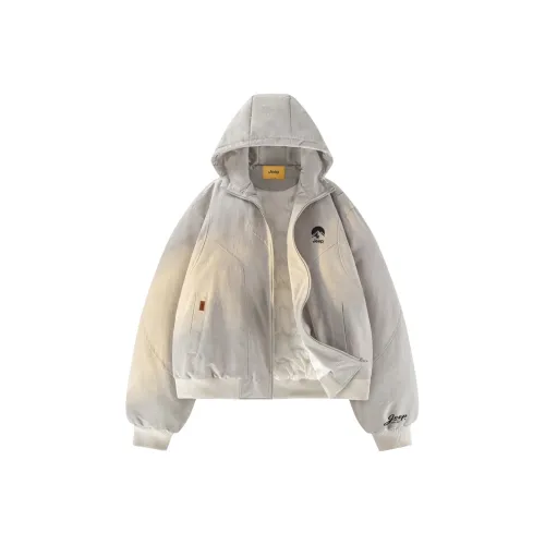 JEEP Outdoor Casual Черный воин Пуховик Унисекс