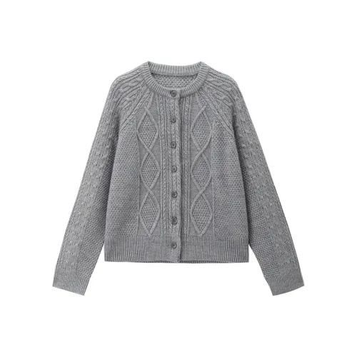 Giordano 03 Dark Photinia Gray Women's Knitwear Giordano 03 Темный Фотиния Серый Женский Трикотаж