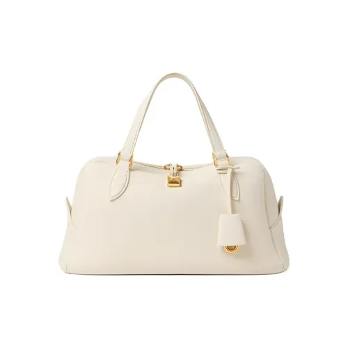 Loro Piana Телячья кожа Сумка Маленькая Женская Белая