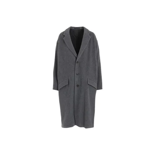 Yohji Yamamoto Y'S Fw25 Шерсть MOSSER 3 Пуговица Трикотажное Пальто Унисекс