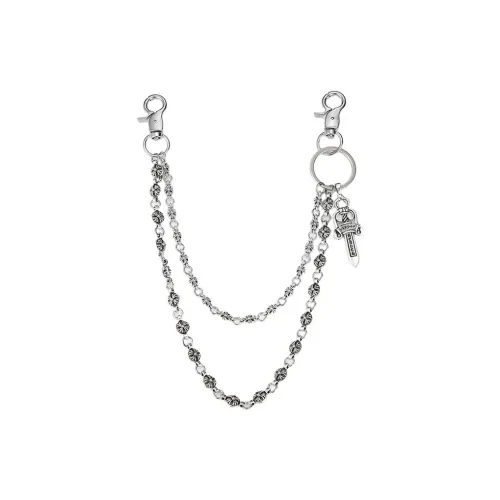 LINGTINGHUAKAI Сплав Цепи для брюк Унисекс