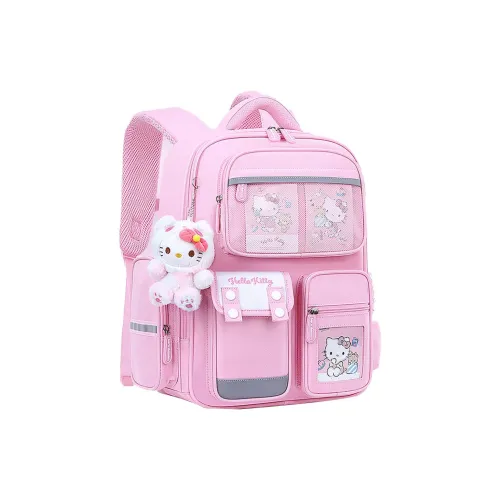 Sanrio Polyester Backpack Standard Children's Purple Blue Pink Санрио Полиэстер Рюкзак Стандартный Детский Фиолетовый Синий Розовый