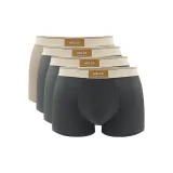 4 пачки B4 (Абрикос + Темно-серый + Темно-серый + Черный)