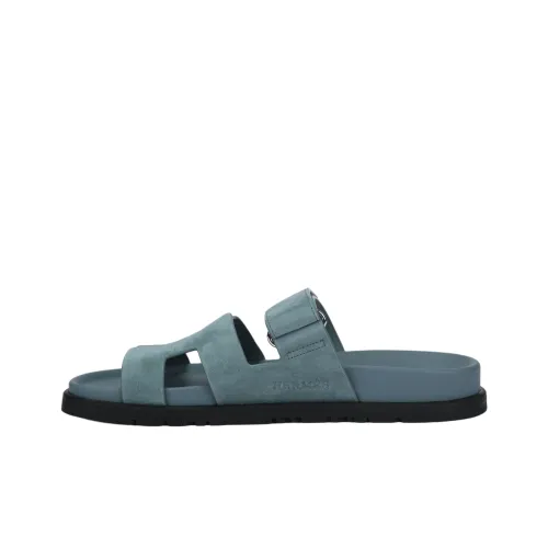 HERMES Chypre Слипоны Женские Синие