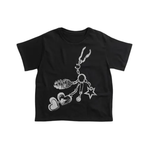 SSSTUFFF Черный Унисекс T-рубашки