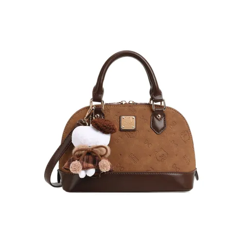 NOMK ПУ (полиуретан) Сумка Стандартная Женская Хаки