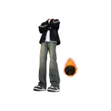 Винтажный синий [утолщенный с флисовой подкладкой]