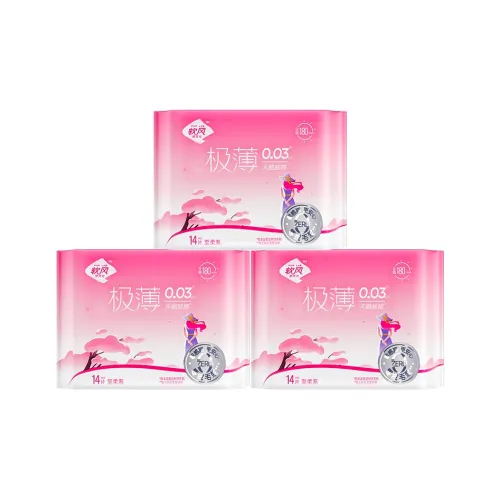 Soft Wind Research Society Soft Collection Медицинский стандарт Очень тонкий Менструальные салфетки для ежедневного использования Ultra Длинный Ночной