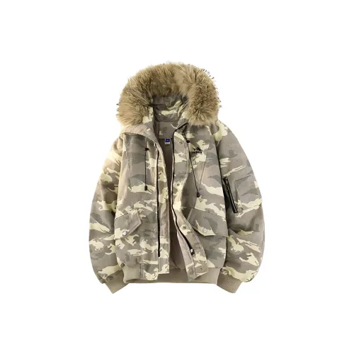 SUBEIQINGNIAN Хлопковый пуховик унисекс