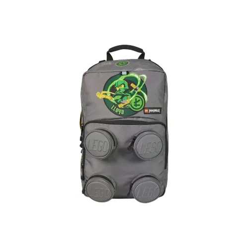 LEGO Полиэстер Рюкзак Мужской Серый Зеленый