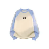 Небесно-синий, абрикосовый, три полосы [стандартный размер]