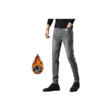 Серый с флисовой подкладкой