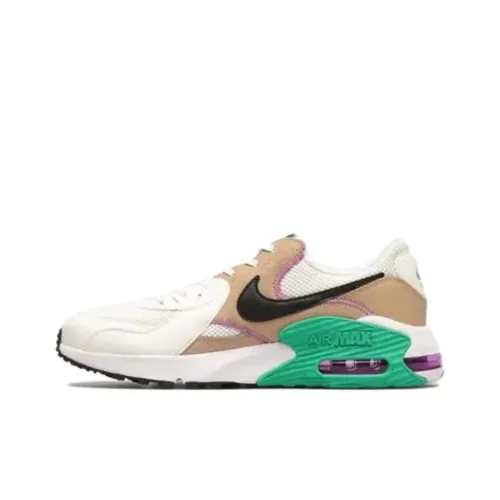 Nike Air Max Excee Low Топ Повседневная обувь Мужская Белый Коричневый Зеленый