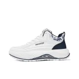 Белый/темно-синий