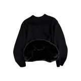 Черный с флисовой подкладкой