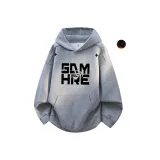 Светло-серый с флисовой подкладкой