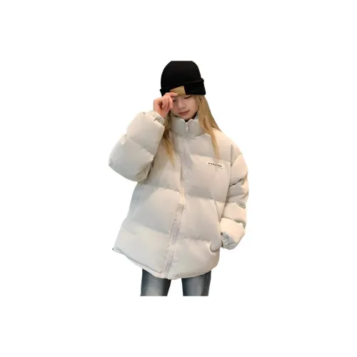 GUOZHEN Светло-серый Женский пуховик