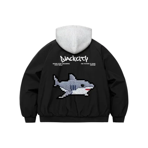 BLACK CITY Бейсбольная куртка Унисекс