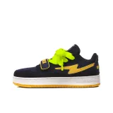 Темно-синий (Зеленые шнурки)