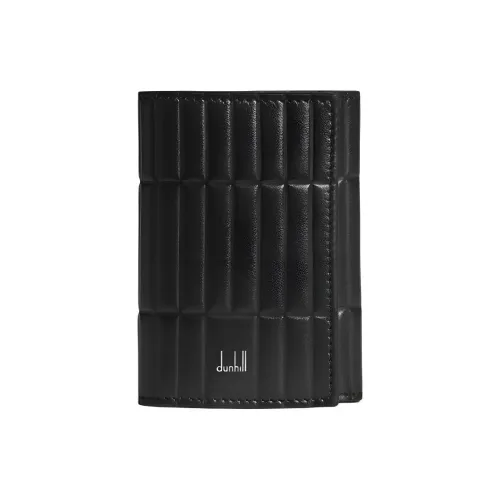 Dunhill Rollagas Коровья кожа Key Pouch Стандартный Мужской Черный