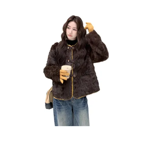 MEXICAN Бархат Feel Пальто Женское