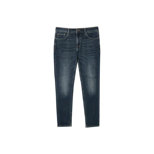 JACK JONES A14 Темный деним синий Мужские джинсы