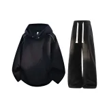 Черный топ + Черные брюки